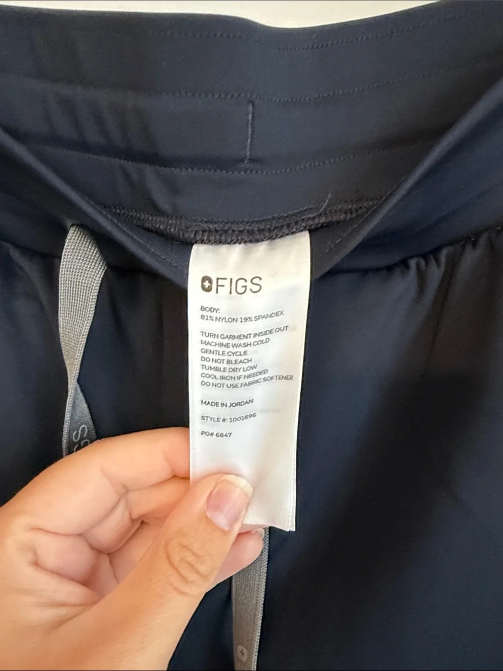 Very good used figs, Norris straight leg, scrub, pant size medium